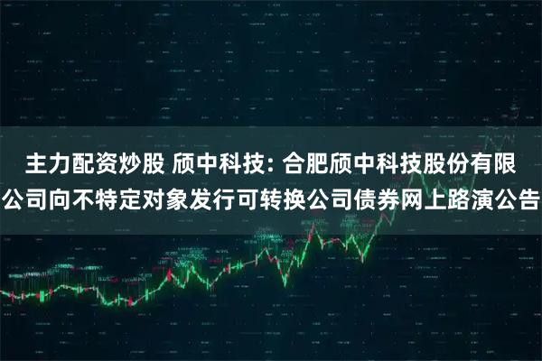 主力配资炒股 颀中科技: 合肥颀中科技股份有限公司向不特定对象发行可转换公司债券网上路演公告