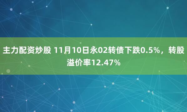 主力配资炒股 11月10日永02转债下跌0.5%,转股溢价率12.47%